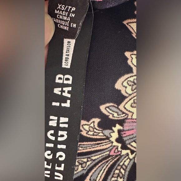 Lord & Taylor Floral Bell Sleeve Romper - Picture 4 of 5